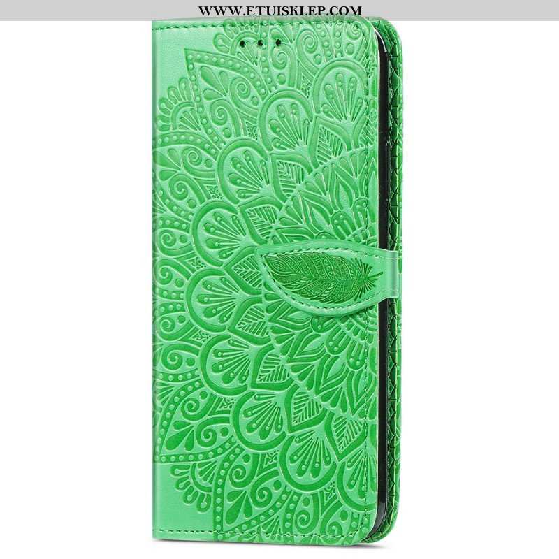 Etui Folio do iPhone 15 Pro Max Liść Plemienny